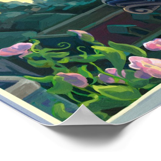 Gargoyle Guardian Fantasy Art Poster (Hoek)