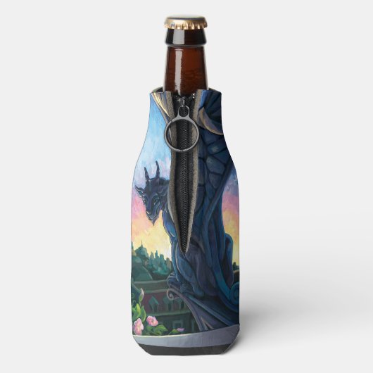 Gargoyle Guardian Flesjeskoeler (Fles Achterkant)