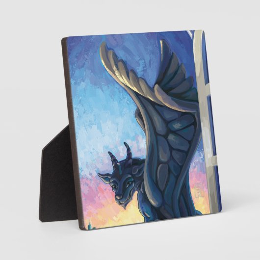 Gargoyle Guardian Fotoplaat (Voorkant)