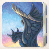 Gargoyle Guardian Kartonnen Onderzetters (Voorkant)