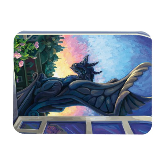 Gargoyle Guardian Magneet (Horizontaal)