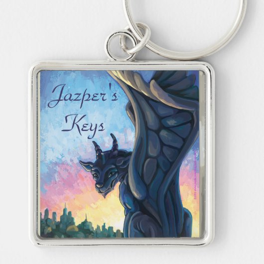 Gargoyle Guardian Sleutelhanger (Voorkant)