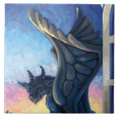 Gargoyle Guardian Tegeltje (Voorkant)