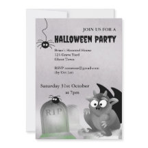 Gargoyle Halloween Party Uitnodiging