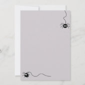 Gargoyle Halloween Party Uitnodiging (Achterkant)