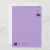 Gargoyle Halloween Party Uitnodiging (Achterkant)