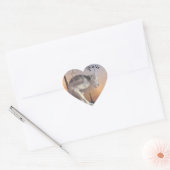 Gargoyle in Parijs Hart Sticker (Envelop)