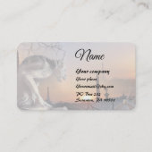 Gargoyle in Parijs Visitekaartje (Voorkant)