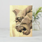 GARGOYLE INVITATIE (Staand voorkant)