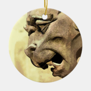 GARGOYLE KERAMISCH ORNAMENT