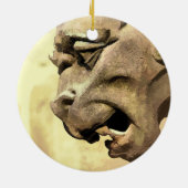 GARGOYLE KERAMISCH ORNAMENT (Achterkant)