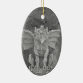 Gargoyle Keramisch Ornament (Rechts)