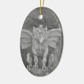 Gargoyle Keramisch Ornament (Links)