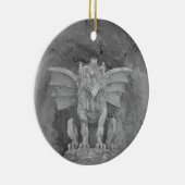 Gargoyle Keramisch Ornament (Rechts)
