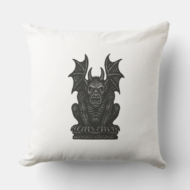 Gargoyle Kussen (Voorkant)
