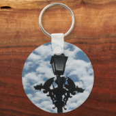 Gargoyle Lamppost Sleutelhanger (Voorkant)