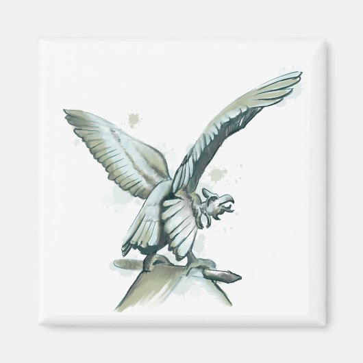 Gargoyle Magneet (Voorkant)