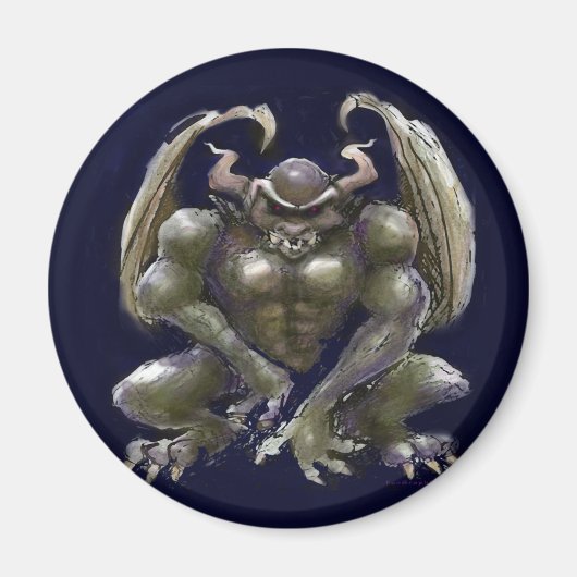 Gargoyle Magneet (Voorkant)