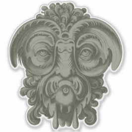 Gargoyle Masker 1 Sticker