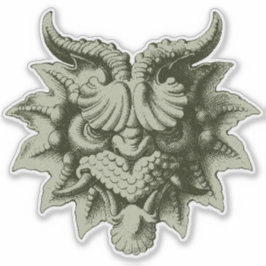 Gargoyle Masker 3 Sticker