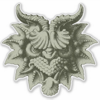 Gargoyle Masker 3 Sticker