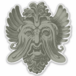Gargoyle Masker 5 Sticker
