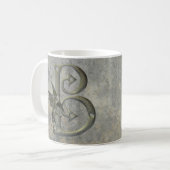 Gargoyle Monogram B Koffiemok (Voorkant links)