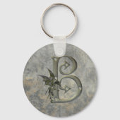 Gargoyle Monogram B Sleutelhanger (Voorkant)