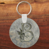 Gargoyle Monogram B Sleutelhanger (Voorkant)