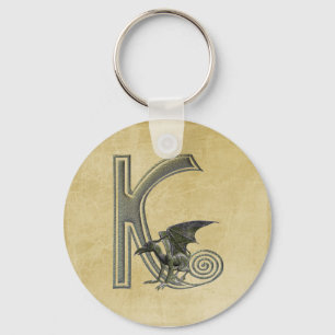 Gargoyle Monogram K Sleutelhanger