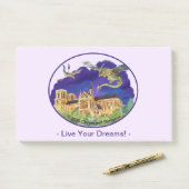 Gargoyle Notre Dame - Parijs Droom Notities 10" x Post-it® Notes (Op bureau)