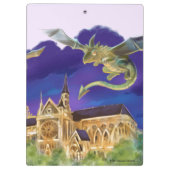 Gargoyle Notre Dame - Parijs Klembord (Achterkant)