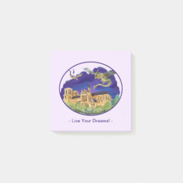 Gargoyle Notre Dame - Paris Droomnotities 3" x 3" Post-it® Notes