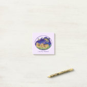 Gargoyle Notre Dame - Paris Droomnotities 3" x 3" Post-it® Notes (Op bureau)