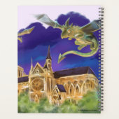 Gargoyle Notre Dame - Paris Wekelijkse Planner (Achterkant)