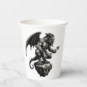 Gargoyle Papieren Bekers (Voorkant)