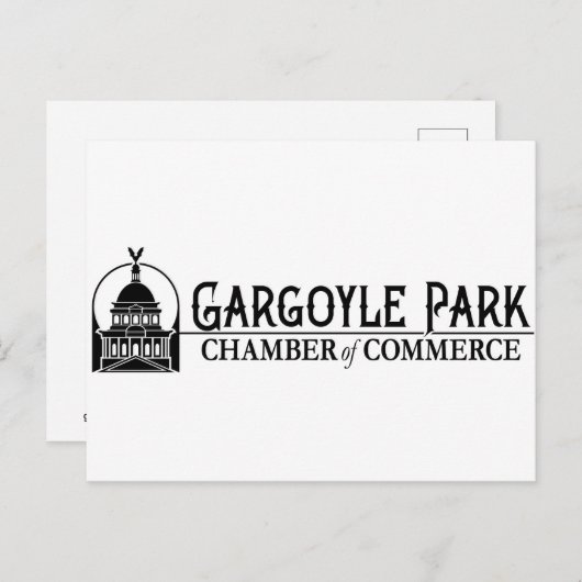 Gargoyle Park Chamber of Commerce briefkaart (Voorkant / Achterkant)