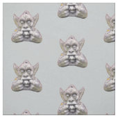 Gargoyle Print Stof (Swatch)