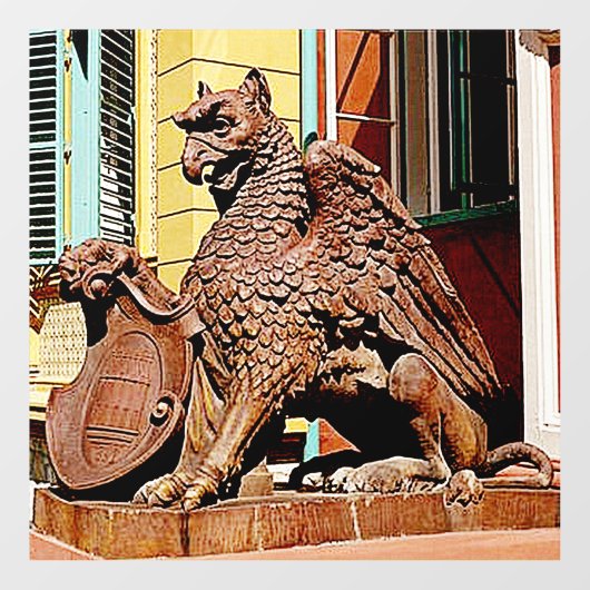 GARGOYLE RAAMSTICKER (Vel)