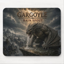 Gargoyle Regenpijp Donker Realisme