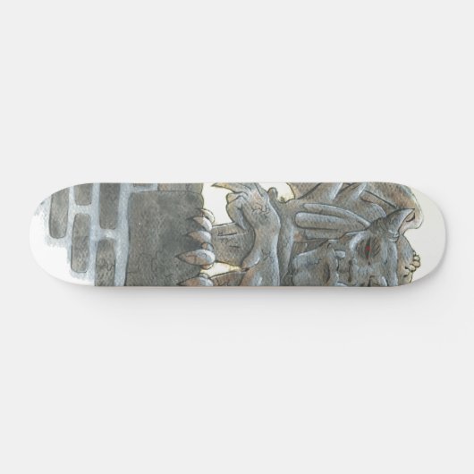 Gargoyle Skateboard (Horizontaal)