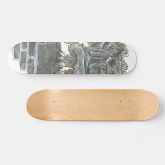 Gargoyle Skateboard (Horizontaal)