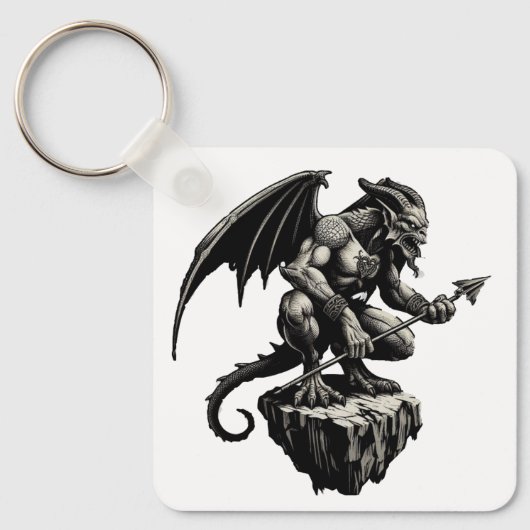 Gargoyle Sleutelhanger (Voorkant)