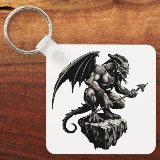 Gargoyle Sleutelhanger (Voorkant)