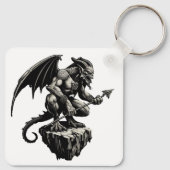 Gargoyle Sleutelhanger (Achterkant)