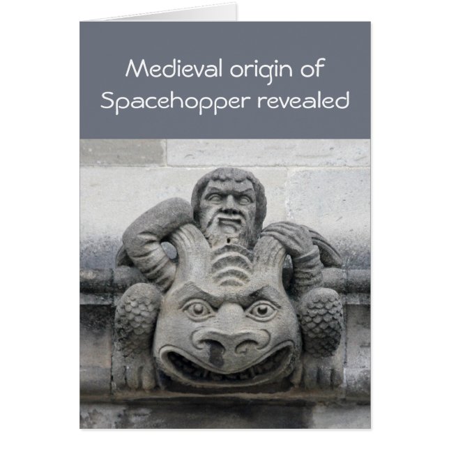 Gargoyle "Spacehopper"-kaart (Voorkant)