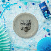 Gargoyle - St. Mary - Borden van papier uit de bev Papieren Bordje (Feest)