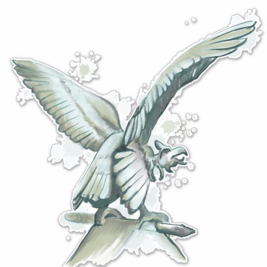 Gargoyle Sticker (Voorkant)