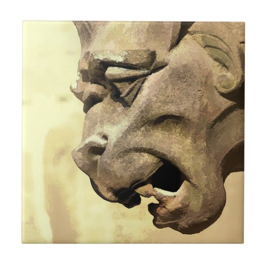 GARGOYLE TEGELTJE (Voorkant)