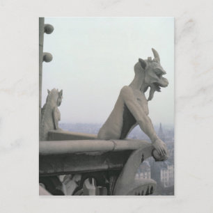 Gargoyle uit de balustrade van de Grande Briefkaart